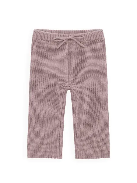 Toz Pembe Mert Örme Pantolon